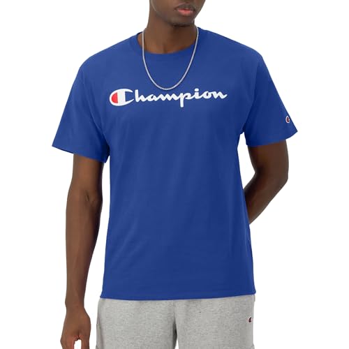 Champion Herren Classic Jersey Script T-shirt T Shirt, Surf The Web-y07718, L EU von Champion
