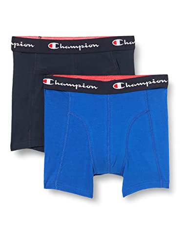 Champion Herren Core x2 Retroshorts, Blau & Marineblau, XXL (2er Pack) von Champion