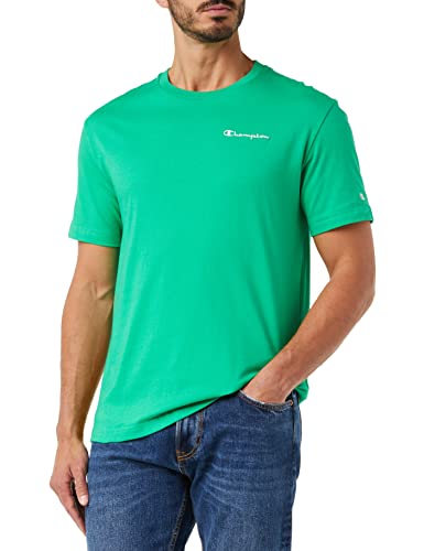 Champion Herren Eco Future Jersey S/S T-Shirt, grün, Medium von Champion