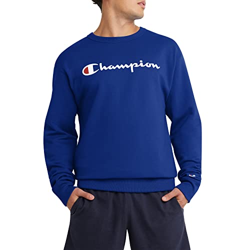 Champion Herren Graphic Powerblend Fleece Crew Sweatshirt, Surf The Web-y07718, Medium von Champion