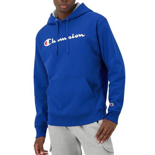 Champion Herren Kapuzenpullover Graphic Powerblend Fleece Pullover Hood, Surf The Web-y07718, M von Champion