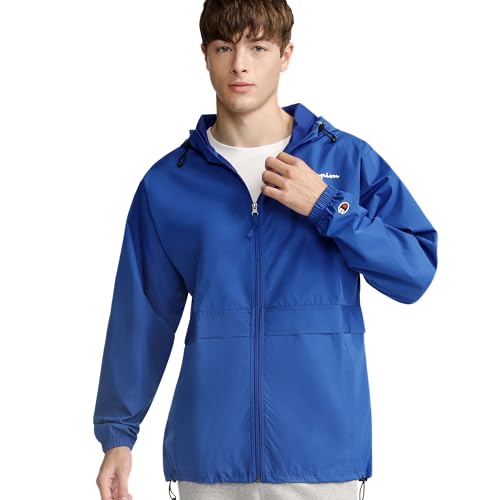 Champion Herren Jacke Packbare Jacke, Surf the Web-549369, S von Champion