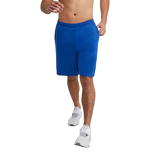 Champion Herren 22,9 cm Lange Lounge, Standard-Passform, Leicht, Erhältlich in Regular und Big & Tall Shorts, Surf The Web C Patch Logo, Groß von Champion