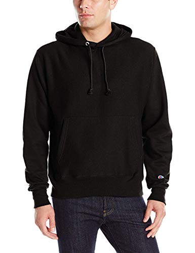 Champion Herren Kapuzenpullover Reverse Weave Pullover Hoodie, Schwarz, M Champion Herren Kapuzenpullover Reverse Weave Pullover Hoodie, Schwarz, M von Champion