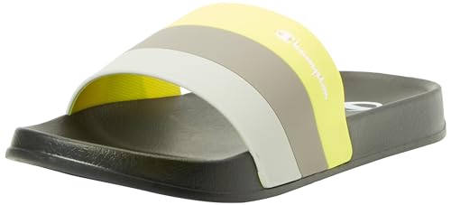 Champion Herren Legacy-All American Hausschuh, Schwarz Grau Gelb Schwefel Kk015, 40 EU von Champion