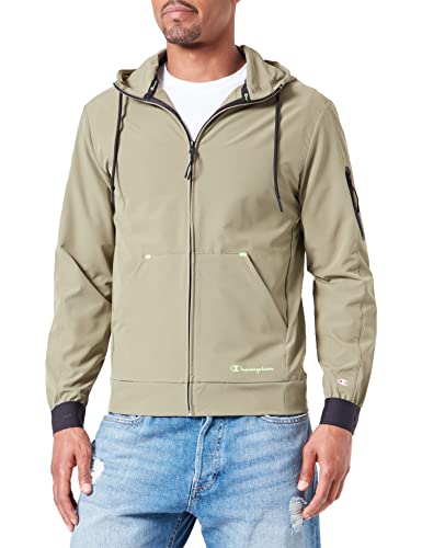 Champion Herren Legacy All Day Active Full Zip Kapuzenpullover, Gunmetal Green, L von Champion