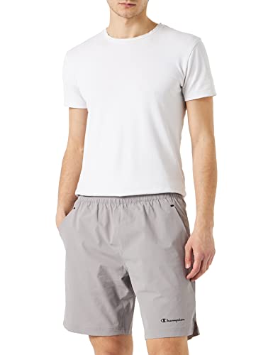 Champion Herren Legacy All Day Active Stretch Woven Ribstop Bermuda Badehose, Grigio Pietra, XL von Champion