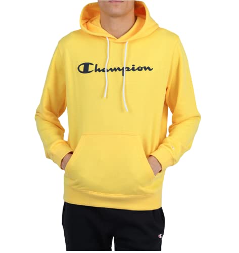 Champion Herren Legacy American Classics Heavy Powerblend Terry Logo Kapuzenpullover, gelb, L von Champion