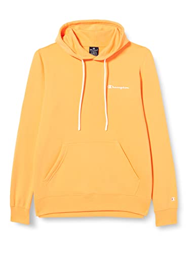 Champion Herren Legacy American Classics Heavy Powerblend Terry Small Logo Kapuzenpullover, Orange, S von Champion