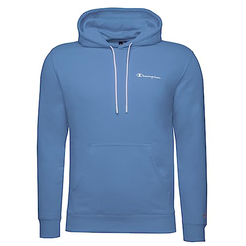 Champion Herren Legacy American Classics Heavy Powerblend Terry Small Logo Kapuzenpullover, azurblau, M von Champion