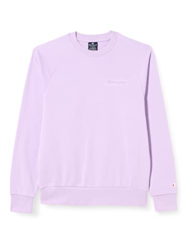 Champion Herren Legacy American Classics Heavy Powerblend Terry Tonal Logo Crewneck Sweatshirt, Lavendel, M von Champion