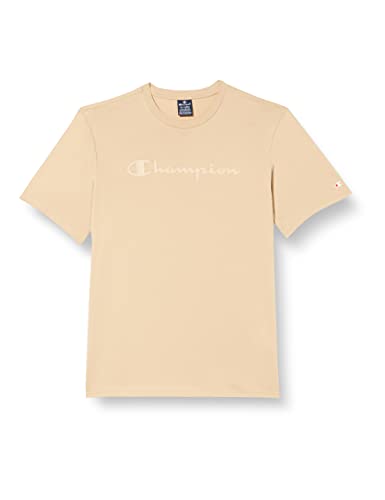 Champion Herren Legacy American Classics Logo S/S T-Shirt, Braun Taupe, Medium von Champion