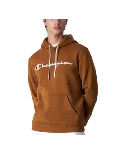 Champion Herren Legacy American Classics-Powerblend Fleece Kapuzenpullover, Hellbraun, M von Champion