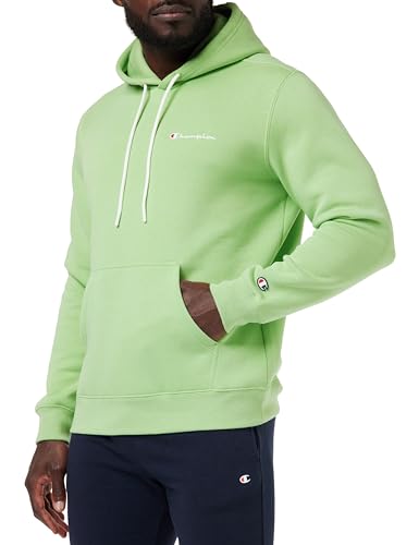 Champion Herren Legacy American Classics-Script Logo Powerblend Fleece Kapuzenpullover, Verde Pastello, M von Champion