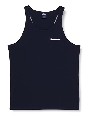 Champion Herren Legacy American Classics Small Logo Tank Unterhemd, Marineblau, Large von Champion