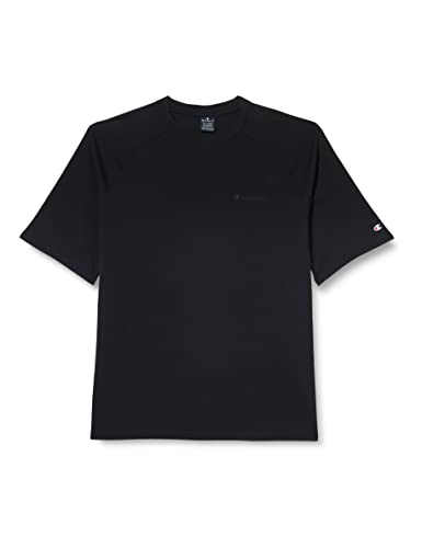 Champion Herren Legacy American Classics Tonal Logo S/S T-Shirt, Schwarz, Medium von Champion