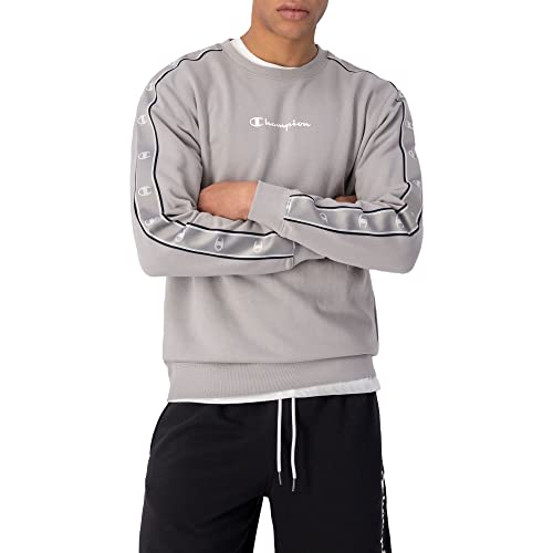 Champion Herren Legacy American Tape Heavy Powerblend Terry Crewneck Sweatshirt, Grau, S von Champion