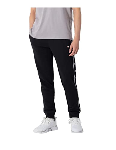 Champion Herren Legacy American Tape Heavy Powerblend Terry Rib Cuff Trainingshose, Schwarz, M von Champion