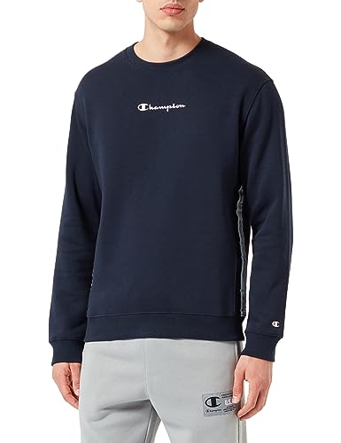 Champion Herren Legacy American Tape-Powerblend Fleece Crewneck Sweatshirt, Blu Marino, XL von Champion