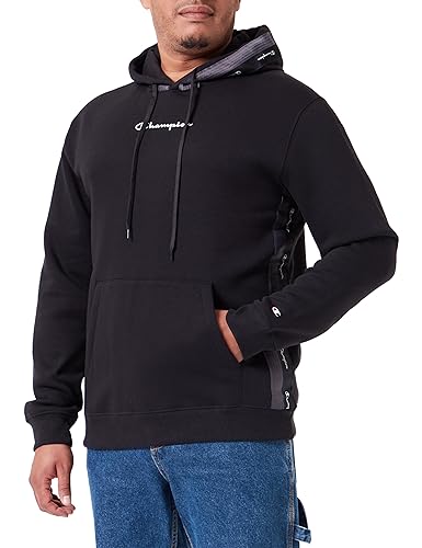 Champion Herren Legacy American Tape-Powerblend Fleece Kapuzenpullover, Nero, XXL Champion Herren Legacy American Tape-Powerblend Fleece Kapuzenpullover, Nero, XXL von Champion