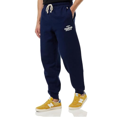 Champion Herren Legacy Athletics-Powerblend Rib Cuff Trainingshose, Blu Marittimo, S Champion Herren Legacy Athletics-Powerblend Rib Cuff Trainingshose, Blu Marittimo, S von Champion
