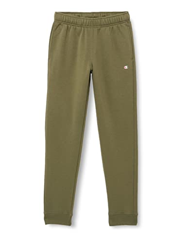 Champion Herren Legacy Authentic Pants Powerblend Fleece C-Logo Rib Cuff Trainingshose, Gunmetal Green, XL von Champion