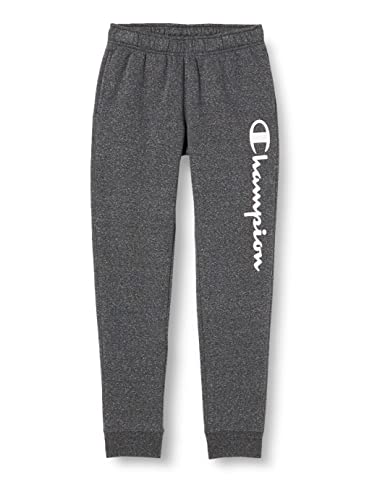 Champion Herren Legacy Authentic Pants Powerblend Fleece Logo Rib Cuff Trainingshose, Filzgrau, XS von Champion