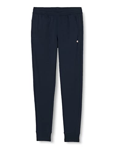 Champion Herren Legacy Authentic Pants Powerblend Terry C-Logo 3-Pockets Rib Cuff Trainingshose, Marineblau, XXL von Champion