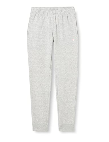 Champion Herren Legacy Authentic Pants Powerblend Terry C-Logo Rib Cuff Trainingshose, Grau, L von Champion