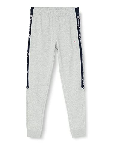 Champion Herren Legacy Authentic Pants Powerblend Terry Tape Logo Rib Cuff Trainingshose, Grau, S von Champion