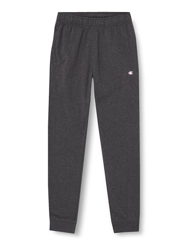 Champion Herren Legacy Authentic Pants Pro Jersey C-Logo Rib Cuff Trainingshose, Em501 Dunkelgrau, M von Champion