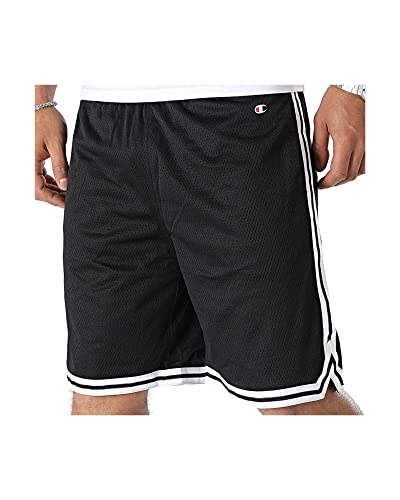 Champion Herren Legacy Authentic Pants Soft Mesh C-Logo Bermuda Badehose, Nero, S von Champion