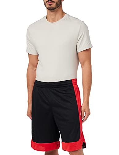 Champion Herren Legacy Authentic Pants Soft Mesh Tape Logo Bermuda Shorts, Schwarz, XXL von Champion