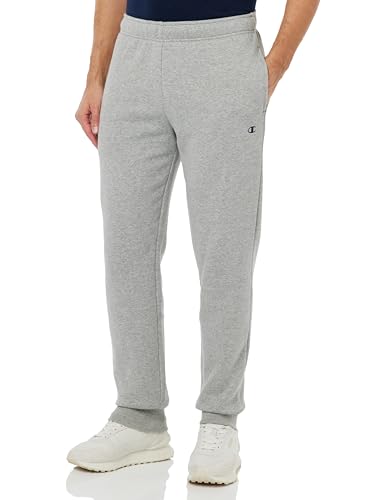 Champion Herren Legacy Basics-Powerblend Fleece Rib Cuff Trainingshose, Grigio Melange Chiaro, L von Champion