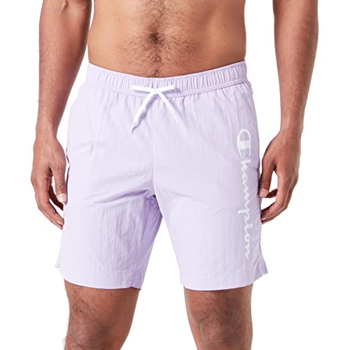 Champion Herren Legacy Beachshorts Ac Logo Badehose, Lavendel, Medium von Champion