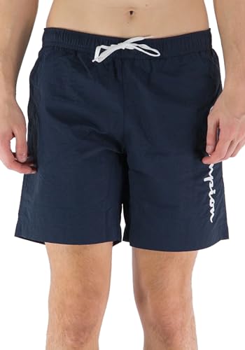 Champion Herren Legacy Beachshorts Ac Logo Badehose, dunkelblau, Medium von Champion