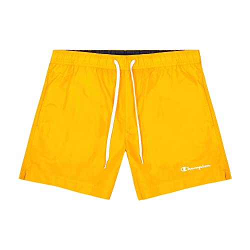 Champion Herren Legacy Beachshorts Ac Small Logo Badehose, Orange, L von Champion