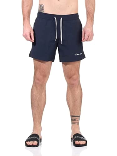 Champion Herren Legacy Beachshorts Ac Small Logo Badehose, dunkelblau, L von Champion