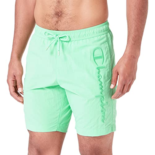 Champion Herren Legacy Beachshorts Ac Tonal Logo Badehose, Minzgrün, L von Champion