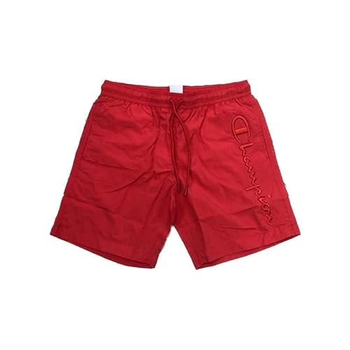 Champion Herren Legacy Beachshorts Ac Tonal Logo Badehose, Scarlet Red, X-Large von Champion