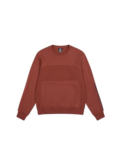 Champion Herren Legacy C-tech (220392) -Soft Compact Poly Fleece Crewneck Sweatshirt, Braun (MS524), M von Champion
