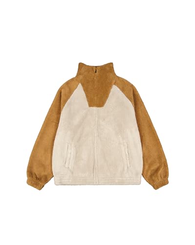 Champion Herren Legacy C-tech (220409) -Polar Y/D Lamb Effect Full-Zip High-Neck Sweatshirt, Weiß (ES057), M von Champion