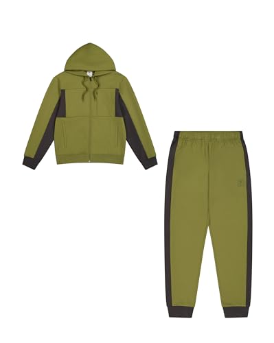 Champion Herren Legacy C-tech (220410) -Tcv Stretch Poly-Cotton Interlock Hooded Sportanzug, Grün (GS573), XL von Champion