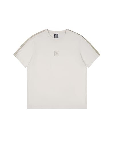Champion Herren Legacy C-tech (220461) -Tonal Ss Crewneck T-Shirt, Weiß (ES057), M von Champion