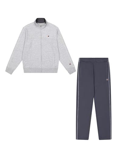 Champion Herren Legacy-Full Zip with Logo Sweatsuit, Grau (EM021), S von Champion