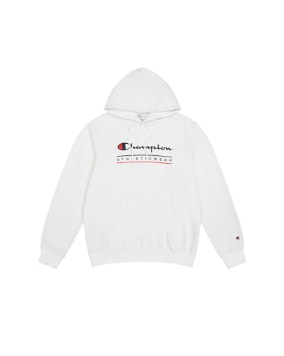 Champion Herren Legacy-Graphic Hoodie Kapuzenpullover, Weiß (Ww001), XS von Champion