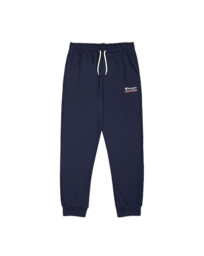Champion Herren Legacy-Graphic Rib Cuff Pants Trainingshose, Blau (Bs501), 27-32 von Champion
