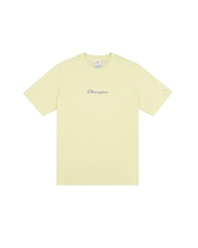 Champion Herren Legacy-Graphic T-Shirt, Gelb (Ys143), L von Champion