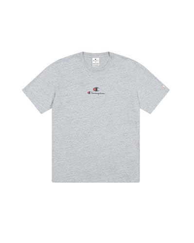 Champion Herren Legacy-Graphic with Backprint T-Shirt, Grau (Em021), L von Champion
