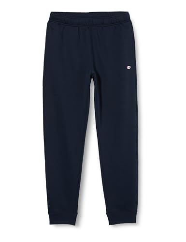 Champion Herren Legacy Icons Powerblend Fleece C-Logo Rib Cuff Trainingshose, Marineblau, L von Champion